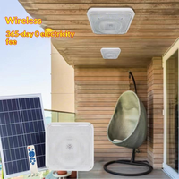 Ampoule de luxe solaire rechargeable à haute luminosité 200W avec télécommande pour salon, éclairage de plafond à énergie solaire pour intérieur