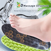 Vente directe usine – Semelle intérieure unisexe en mousse PU confortable pour le sport, douce, légère, anti-douleur, hautement élastique, antichoc et respirante