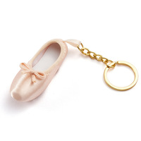 TJ676 Mini pointe chaussure porte-clés filles femmes ballet chaussure porte-clés point chaussure pédant décoration pour danseuse ballerine sac à dos