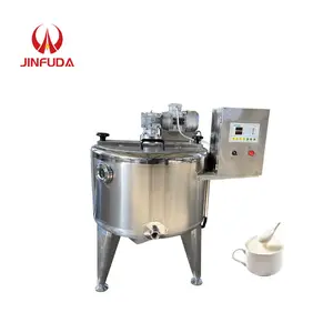 Acero inoxidable leche jugo leche cerveza pasteurizador homogeneizador mezclador Uht pequeña máquina pasteurizada precio para la venta