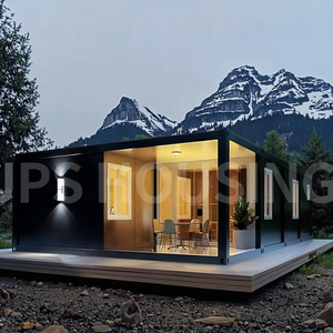 À <span class=keywords><strong>la</strong></span> mode Luxus Life 20 pieds 40 pieds conteneur mobile préfabriqué bureau isolation phonique prêt à l'emploi pour maison utilisation en plein air - Product Image 3