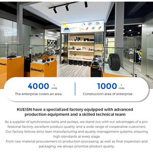 KUEISN 401L-20 cinture di trasmissione rotonde personalizzabili OEM in gomma cinghia di trasmissione sincronizzata cinghia di trasmissione - Product Image 5