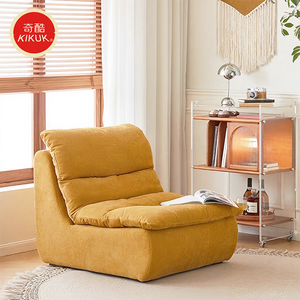 Sofá Comprimido Moderno Grande, Sillón de Esponja Afelpada y Esponjosa, Asiento Acogedor para Apartamento, Sala de Estar, Dormitorio - Product Image 1