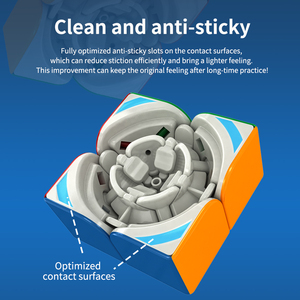 <span class=keywords><strong>Cubo</strong></span> Mágico Magnético MoYu WeiPo WR M, Sin Adhesivos, <span class=keywords><strong>2X2X2</strong></span>, Base Blanca - Product Image 3