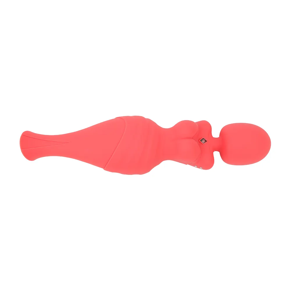Erosjoy Double Tongue Licking Masturbating Vibrator Flashlight Toy Masturbation With Vibration For Women Mensex