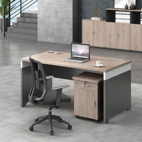 Nouveau bureau de direction moderne en bois de qualité supérieure avec tiroirs pour le personnel