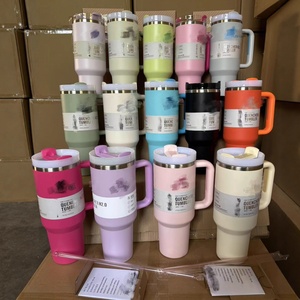 For <strong>Stanley</strong> Classic Solid Color 40oz Stainless Steel Tumbler 1:1 Original H2.0 Vacuum Insulated Travel Mug with Straw - Product Image 5