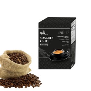 Precio más bajo Mang Den Café instantáneo Refrescante Preparación rápida Quema grasa Café instantáneo Ahorro de tiempo Hecho en Vietnam - Product Image 1