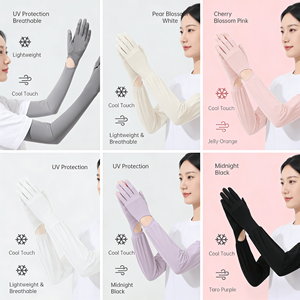 Manicotti a compressione da ciclismo per uomo e donna, con protezione solare UV, per pallavolo e baseball, con stampa sublimatica Bolt College, all'ingrosso - Product Image 6