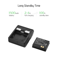 Imprimante de reçus thermique portable YHD-5808 mini pour extérieur, USB BT mobile 58 mm, compatible avec les smartphones IOS/Android