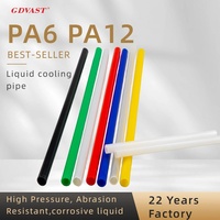 Tubo de Nylon PA6 Resistente y Duradero, Varios Colores Disponibles para Aplicaciones Neumáticas e Hidráulicas, Conductos para Cables