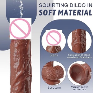 Su-jet dildos ekstrüzyon son derece simüle phallus ile su-jet özelliği yetişkin kadın mastürbasyon seks oyuncakları için - Product Image 2