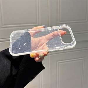 เคสโทรศัพท์กันกระแทก TPU ใส คุณภาพสูง หนา 1.5 มม. สำหรับ iPhone 17 Air Pro Max, iP15, 14, 13, 12, 16 E Plus - Product Image 4