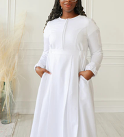 Robe de travail musulmane modeste de haute qualité personnalisée