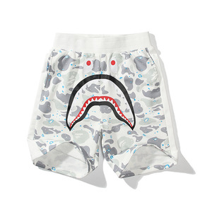 Pantalones Cortos Deportivos para Jóvenes con Estampado de Tiburón, Transpirables, Cintura Elástica, Brillan en la Oscuridad, para Playa - Product Image 4