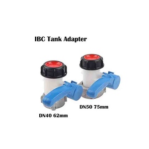 75MM 2.95" Coarse Thread Adapter for Water Container Ball <b>Valve</b> Water Container Thread Connector Water Butt IBC Converter - Product Image 2