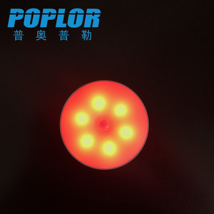 ป็อปลอร์ไฟกลางคืน LED รูปทรงกลม รีโมทคอนโทรล สีสันสดใส ชาร์จ USB ดีไซน์ทันสมัย - Product Image 4
