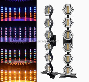 टिटी पी 2 एवो रेट्रो स्टेजर 6x300w गर्म सफेद एल्यूमीनियम के नेतृत्व वाली मैट्रिक्स ट्री ब्लाइंडर विंटेज स्टेज लाइट dmx512 kt/v - Product Image 4