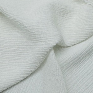 100% rayonne crêpe tissu Durable solide teint tissé écologique vêtements-pour filles robes chemises jupes Costumes doux - Product Image 1