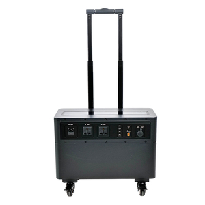 สถานีไฟฟ้าพกพา 2000W 2304WH พร้อมคันชัก แบตเตอรี่พกพา 16 เซลล์ ลิเธียมเหล็ก 51.2v  แผ่นโลหะ คันชัก YH2000M Pu - Product Image 3
