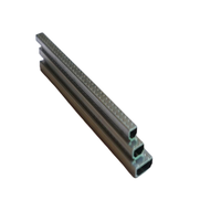 Barre d'espacement en aluminium avec bande de butyl, barre d'espacement creuse en aluminium, isolation thermique en fibre de verre pour machine à plier