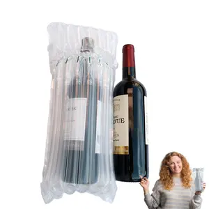 Thickened Double Layer LDPE Inflatable Wrap Packaging Bubble Air Column Bag