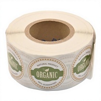 Aangepaste fruit- en groente-etiketten voor verse sapdozen, milieuvriendelijk, waterbestendig, zelfklevend sticker voor fruit