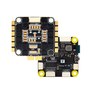 Contrôleur de vol T-MOTOR Velox F7 SE FC <span class=keywords><strong>V50A</strong></span> SE 6S 4-en-1 ESC HD Stack pour drone de course FPV, freestyle, longue portée, quadricoptère - Product Image 4