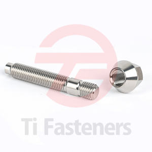 GR5 6AL4V M12/14x1.5x75mm 90mm Kit de boulons de roue en titane pour goujons et écrous - Product Image 2