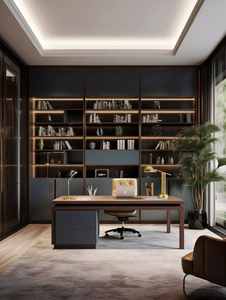 Luxury New Modern Bookshelf Partition Decorative Storage Cabinet <b>Bookcase</b> <b>Wood</b> Bookshelf - Product Image 6