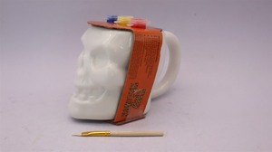 <span class=keywords><strong>Kit</strong></span> de Tazas de Cerámica Artesanal de 16oz para Pintar DIY, Set de Tazas de Café de Cerámica Biscuit con Diseño de Gato, Suministros para Halloween - Product Image 3