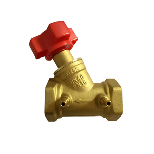 DN15 DN50 일반 적용용 수동 황동 밸런싱 밸브 배수 밸브 파이프 피팅 수압 조절기 밸브 - Product Image 3