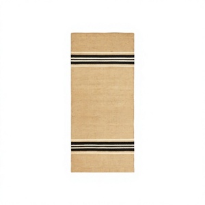 Luxury Modern European Handwoven Striped Cotton Flat <b>Weave</b> Eco-Friendly Waterproof Rugs Indoor Outdoor Use Cheap Price Area Rugs - Product Image 1