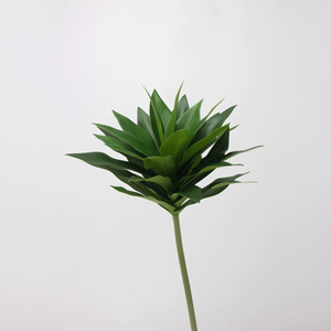 ใบไม้ประดิษฐ์สีเขียวหลากสี ขนาด 58 ซม. สำหรับงานแต่งงาน/ตกแต่งภายใน รุ่น LO-557 ขายส่ง - Product Image 6