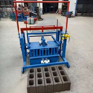 Mesin Pembuat Bata Blok Pabrik Bata Mesin Pembuat Blok Mesin Pembuat Bata Kecil - Product Image 5