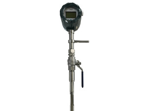 Débitmètre à insertion, capteur de débit massique de gaz thermique haute température MDW - Product Image 2