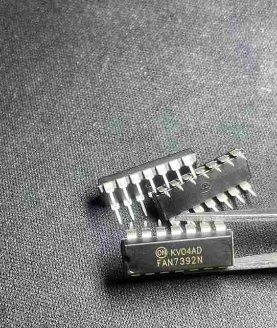 FAN7392N Gate Driver IC DIP14 Half Bridge Driver 600V High Low Side Driver for MOSFET IGBT New and Original