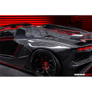 Darwinpro แผงไอดีคาร์บอนไฟเบอร์ด้านหลังสไตล์ bkss สำหรับ <span class=keywords><strong>Aventador</strong></span> LP700 LP740คูเป้โรดสเตอร์ - Product Image 4
