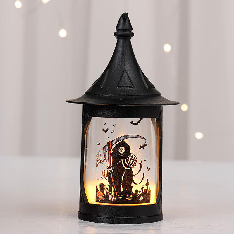 Cáscara negra + cubierta transparente + imagen dios de la muerte