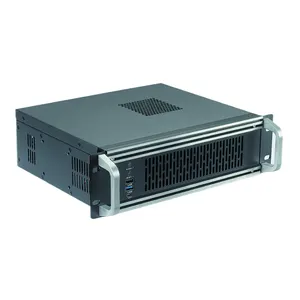 2U server lembar logam pembungkus kabinet Server Case rak mount industri komputer OEM Mini PC Case