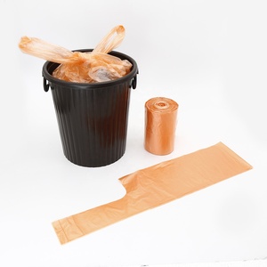 Blue tie handle 35L Star <b>Seal</b> Garbage <b>Bags</b> on Roll with Handle 150PCS Big Roll XXL WASTE <b>BAGS</b> - Product Image 4