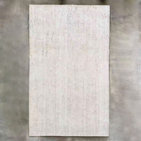 Revêtement mural en pierre souple de luxe, imitation marbre, pour décoration intérieure, panneau mince et flexible en pierre MCM pour hall d'hôtel