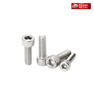 Vis à tête cylindrique Monel 400 DIN 912 <span class=keywords><strong>ISO</strong></span> <span class=keywords><strong>4762</strong></span> ASTM F468 pour le boulonnage sous-marin et les fixations haute résistance - Product Image 1