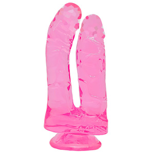 Juguetes sexuales de PVC para adultos de <span class=keywords><strong>doble</strong></span> <span class=keywords><strong>uso</strong></span>, consoladores realistas y tapón Anal vaginal simulado, dispositivo de masturbación de Gel de sílice para hombres y mujeres - Product Image 1