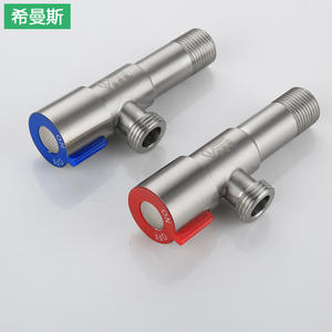 Robinet d'angle Hemans en acier inoxydable 304, filetage mâle 15 mm pour chauffe-eau et toilettes - Product Image 4