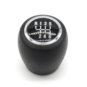 Pommeau de levier de vitesse en cuir, 5 vitesses, manuel, pour Chevrolet Cruze, conception ergonomique - Product Image 2
