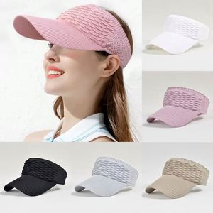 Nuevas Gorras de Visera Vacías Anti-UV Transpirables y Ajustables para Mujer y Hombre, Ideales para Tenis, Golf, Correr, Viajes, Playa y Deportes al Aire Libre - Product Image 2