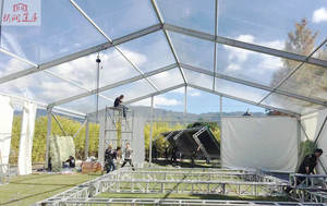 Hoge Kwaliteit Grote Waterdichte Bruilofttenten Outdoor Evenement Transparante Tent Voor Grote Evenementen En Feest Te Koop - Product Image 3