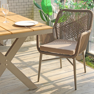 Outdoor Seil Restaurant Freizeit Gartenmöbel Outdoor-Sets Balkon Set Coffeeshop Stuhl Terrasse Set - Product Image 4