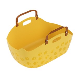 Portable Handheld New Type Cat Litter <b>Box</b>, <b>Extra</b> <b>Large</b>, Splash-Proof, Suitable for Outings, Car Use, Small Open Size for Kittens - Product Image 5